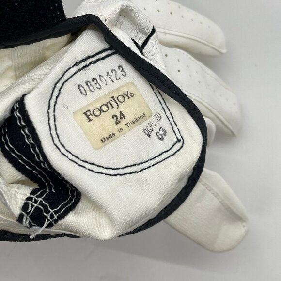 FootJoy Golf  Medium WeatherSof Golf Glove  Leather  White  Left Hand - Picture 4 of 4